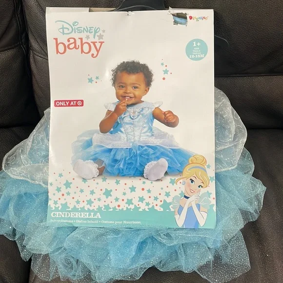 Disney baby Cinderella dress costume (12-18 M) - Picture 1 of 6